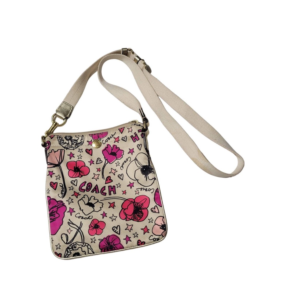 Coach Kyra Poppy Crossover Bag